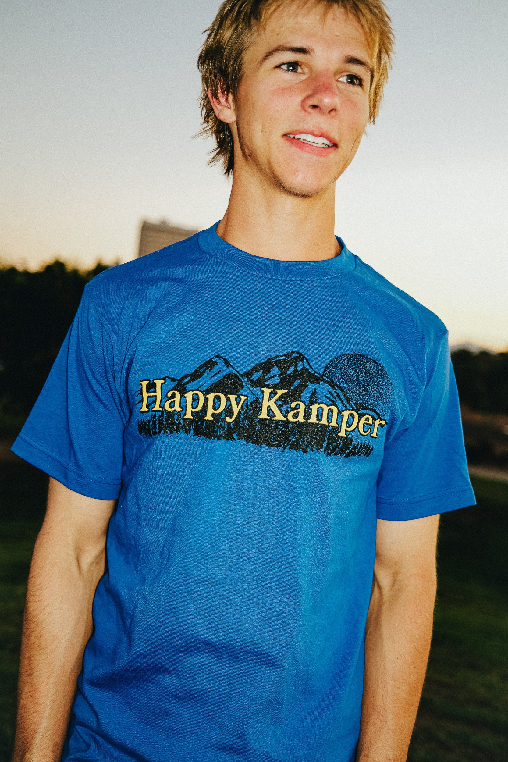 Blue Happy Kamper